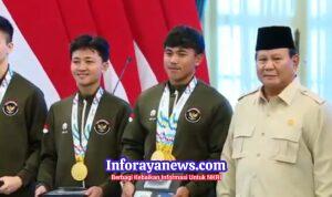 Prabowo Subianto: Gunakan Bonus SEA Games untuk Hal Positif