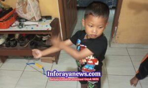 Aa Ulil Senang Diajarin Senam Oleh Ibunya, Hidup Sehat dan Segar