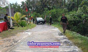 Santunan Warga Warnai Peresmian Jalan Kampung Mandala Sukabumi oleh H. Isep Dadang Sukmana