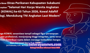 Keluarga Besar Dinas Perikanan Kabupaten Sukabumi Mengucapka Selamat Hari Korps Wanita Angkatan Laut ke-63 Tahun 2026