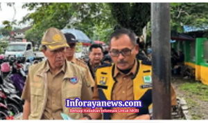 Sekda dan Kadis PU Tinjau Infrastruktur Rusak di Palabuhanratu