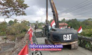 Sejumlah Jembatan 100% Rampung, Akses Warga, Terdampak Bencana di Aceh Kembali Terhubung