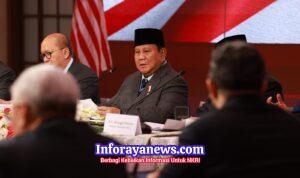 Prabowo Tegaskan Komitmen Berantas Korupsi dan Ekonomi Ilegal di Hadapan Pengusaha AS