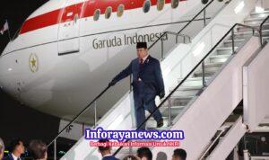 Prabowo Subianto Tiba di Haneda, Pertemuan Strategis Menanti di Akasaka Palace