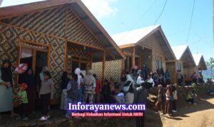 Resmikan Huntap Adaptif di Sukarame, Bupati Sukabumi Asep Japar Dampingi Penasihat Presiden