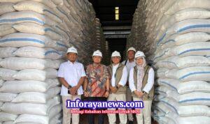 Anggota Komisi III DPR RI Fraksi Partai Gerindra, Bimantoro Wiyono, Tinjau Gudang Bulog Candirejo Nganjuk