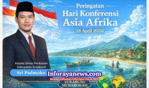 Hari KAA 2026, Dinas Perikanan Sukabumi Tegaskan Komitmen Ketahanan Pangan