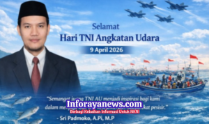 Hari TNI AU 2026, Sri Padmoko Apresiasi Dedikasi Jaga Langit Indonesia