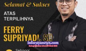 Feri Supriyadi Nahkodai HIPMI 2026–2029, DPRD Optimis Lahir Generasi Pengusaha Tangguh