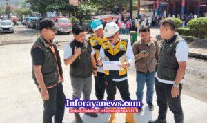 Progres Tembus 51 Persen, Kadis PU Sukabumi Cek Proyek Jalan Ahmad Yani