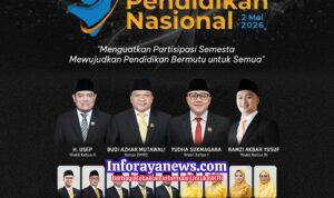 Dorong Pendidikan Inklusif dan Berkelanjutan, Begini Kata Ketua DPRD Sukabumi di Hardiknas 2026