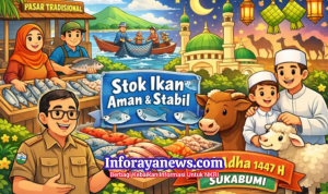 Dinas Perikanan Sukabumi Pastikan Stok Ikan Aman Jelang Idul Adha