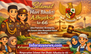 Dinas Perikanan Sukabumi Ucapkan Selamat Hari Bhakti Adhyaksa ke-66