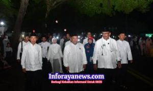 Ketua DPRD Sukabumi Ikuti Doa Bersama Sambut Tahun Baru Islam 1448 Hijriah yang digelar Pemkab
