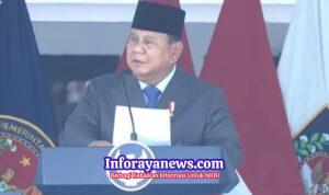 Pesan Prabowo ke Pamong Praja Muda IPDN Rakyat Tak Butuh Birokrasi Berbelit