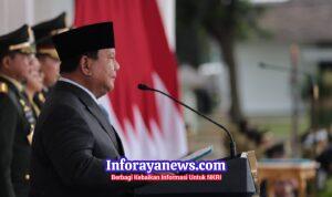 Prabowo Minta Perwira TNIPolri Setia Mengabdi Pada Masyarakat Anda Digaji dan Diberi Makan Oleh Rakyat!