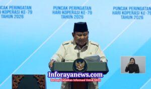 Presiden Prabowo Beberkan Asal Usul Ide Koperasi Merah Putih Agar Rakyat Tidak Lapar dan Terjerat Lintah Darat