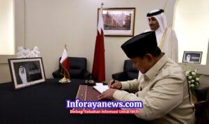 Presiden Prabowo Sampaikan Belasungkawa atas Wafatnya Sheikh Hamad bin Khalifa Al Thani