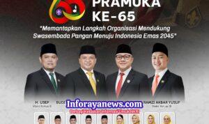 DPRD Kabupaten Sukabumi Semangat Pramuka Menuju Indonesia Emas 2045