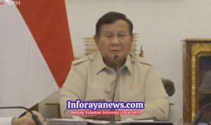 Prabowo Kesiapan Hadapi Bencana Harus Ditingkatkan, Anggaran Bakal Ditambah